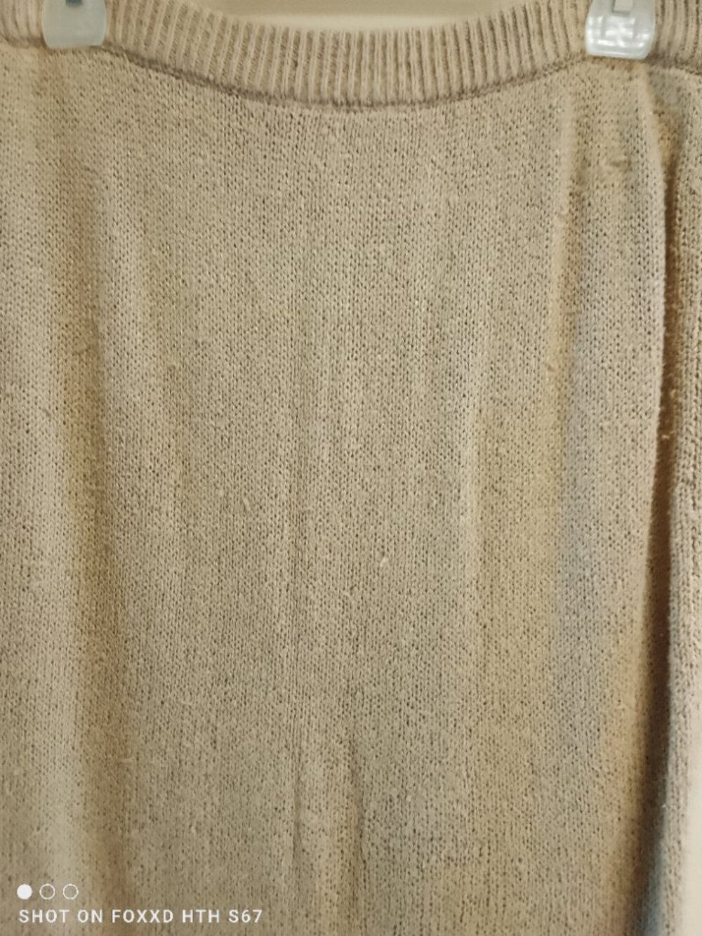Vintage Christian Dior Separates 3 pc Tan Sweater Skirt Set Small - Picture 15 of 16